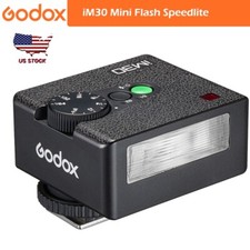 Godox iM30 Mini Flash Light Portable Manual Speedlite for Canon Nikon Sony Fuji