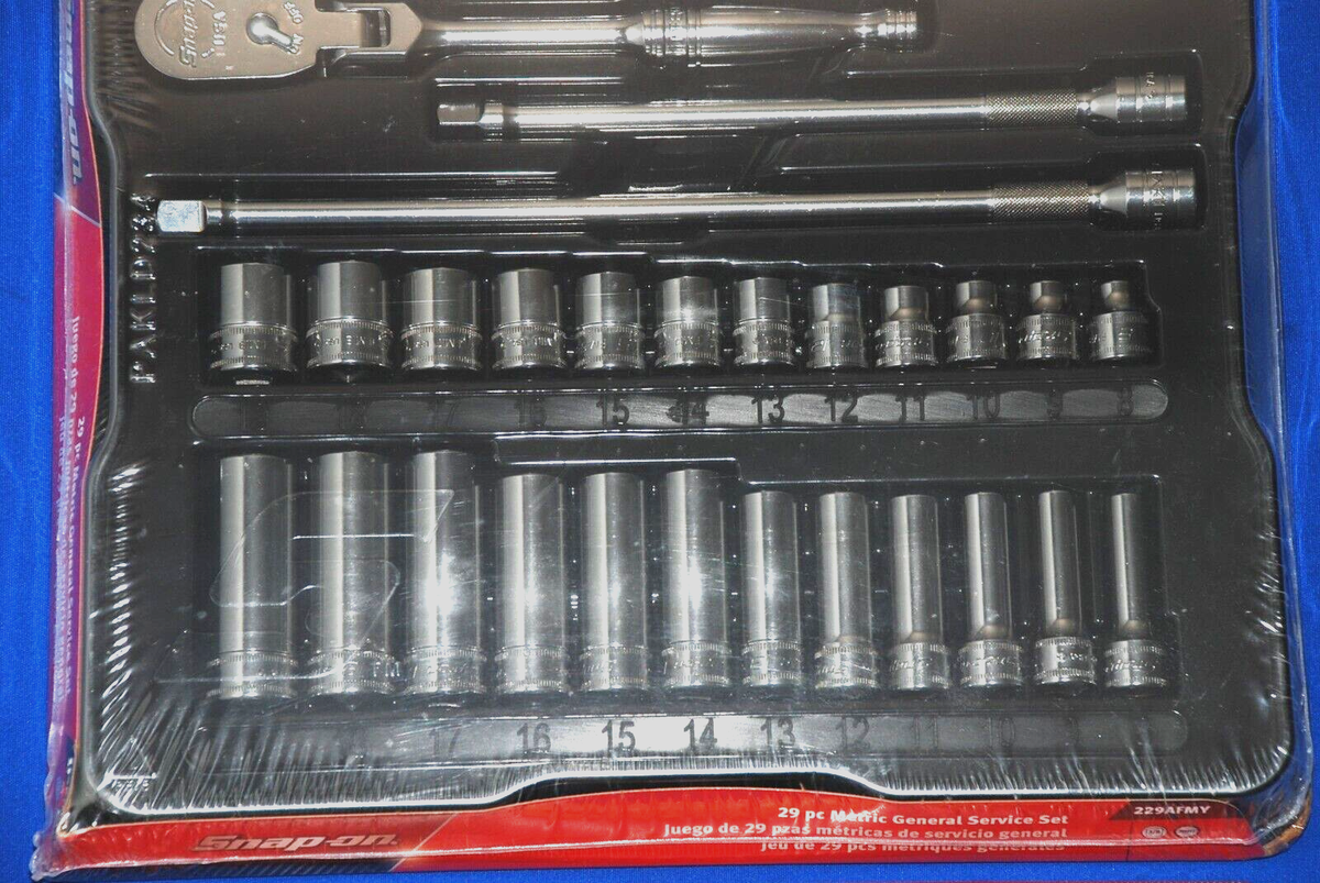 Snap-on NEW 29 Piece 3/8 Snap-on NEW 29 Piece 3/8