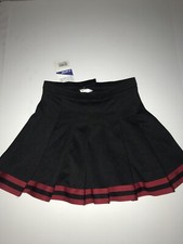 Nwt Gtm Black And Red Cheerleading Skirt Size YL