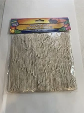 Luau FISH NET NETTING Decoration for Beach Pool Party Tiki Bar ~ 6x8 ft ~Natural