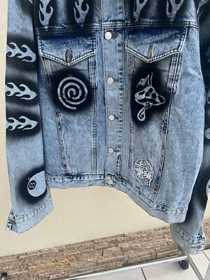 Dries Van Noten × Stussy , Stencil Denim Jacket in Light Dries Van Noten × Stussy , Stencil Denim Jacket in Light