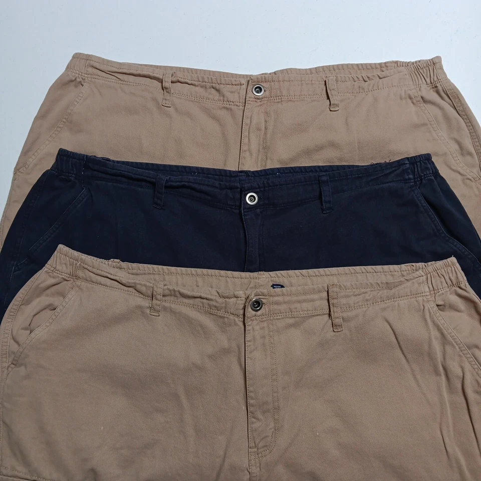 Pantalones Cortos Carga Y2K Big Dogs Etiqueta Azul Claro Talla 2XL Raro Años 90’s LOTE DE 3 Foto 4 de 4