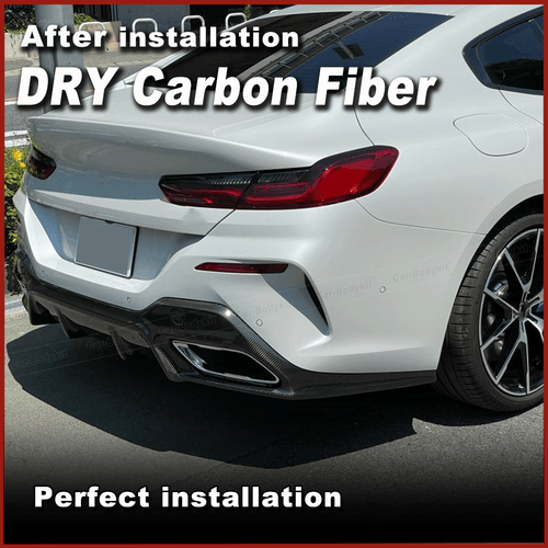 Fit for BMW 8 Series G16 840i M850i M-Sport DRY Carbon Rear Bumper Diffuser Lip - Bild 6 von 14