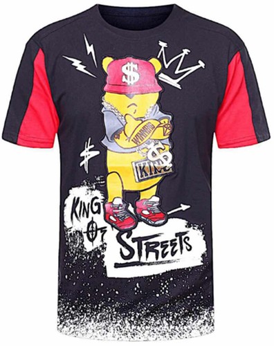 Print Graphic Tee Crewneck 