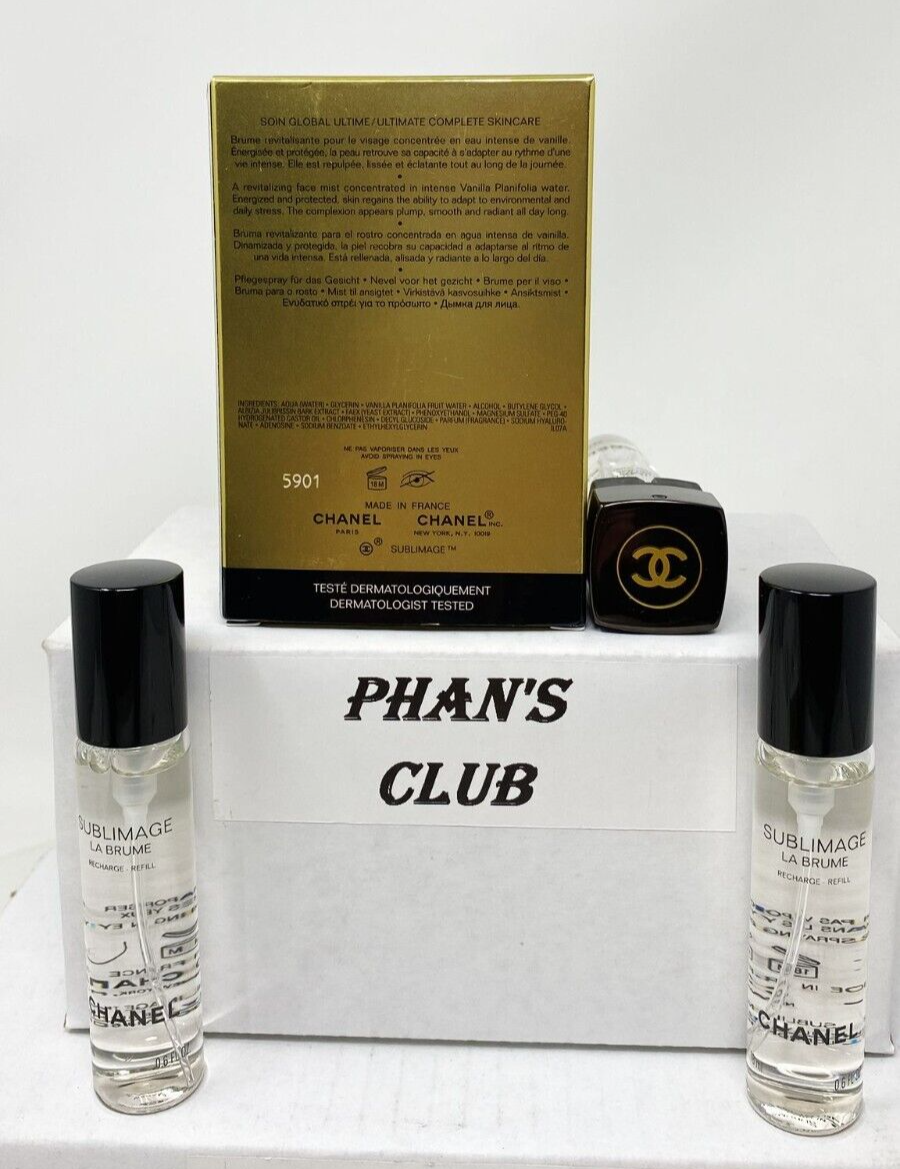 Chanel Sublimage La Brume Intense Revitalizing Mist (3 X 0.6 fl