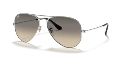 Ray Ban 3025 Aviator - 003/32 - Sonnenbrille - Silber/Grauton