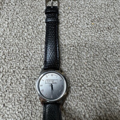 Spartan Stores Watch CSI Swiss Leather Band SpartanNash Grocery Store VTG