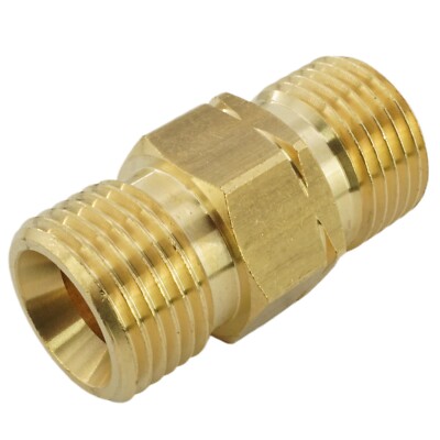 Doppelnippel mit Rechtsgewinde / Linksgewinde Adapter Fitting Messing Doni