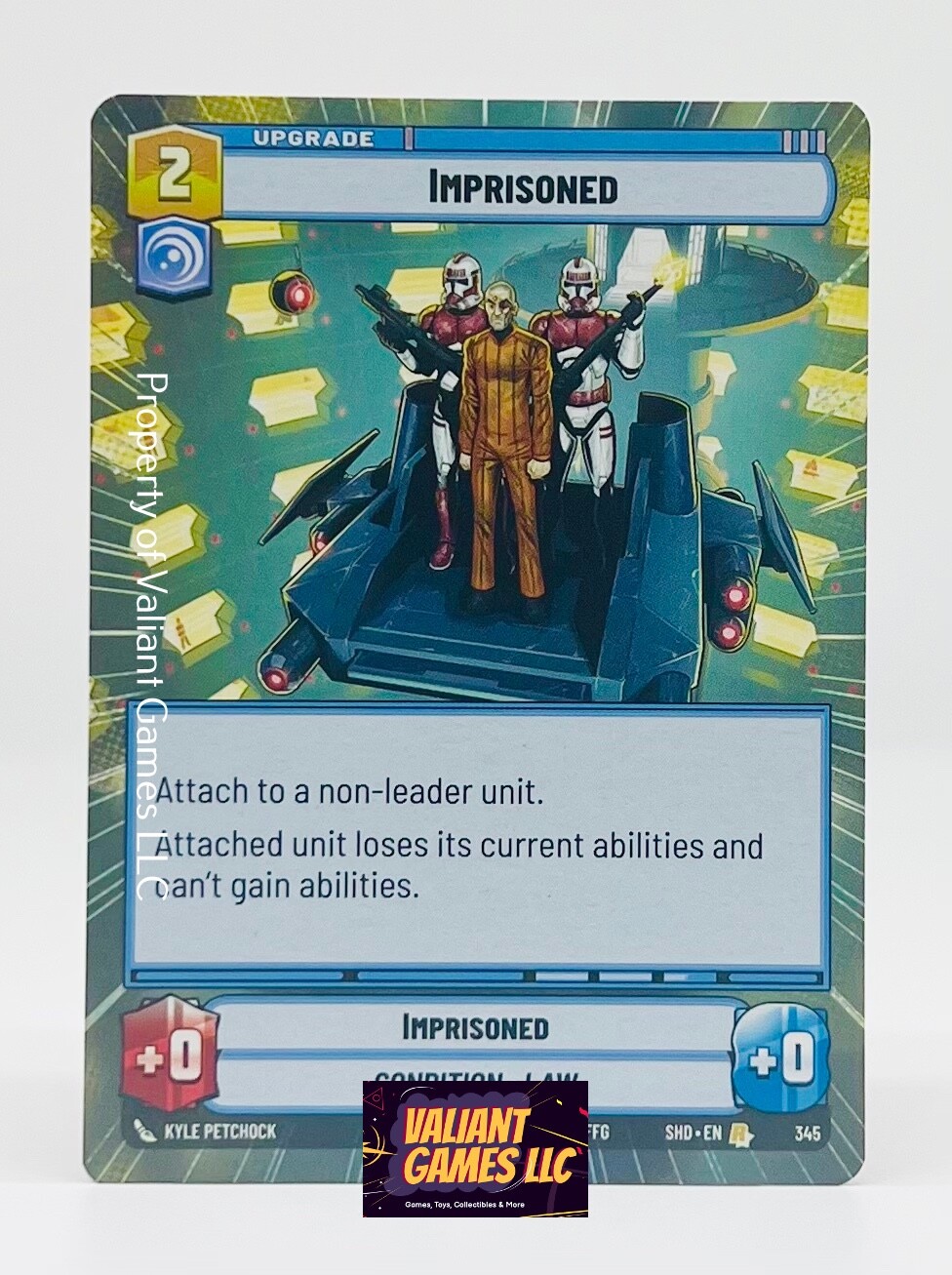 Star Wars Unlimited Imprisoned #345 Hyperspace Shadows of the Galaxy