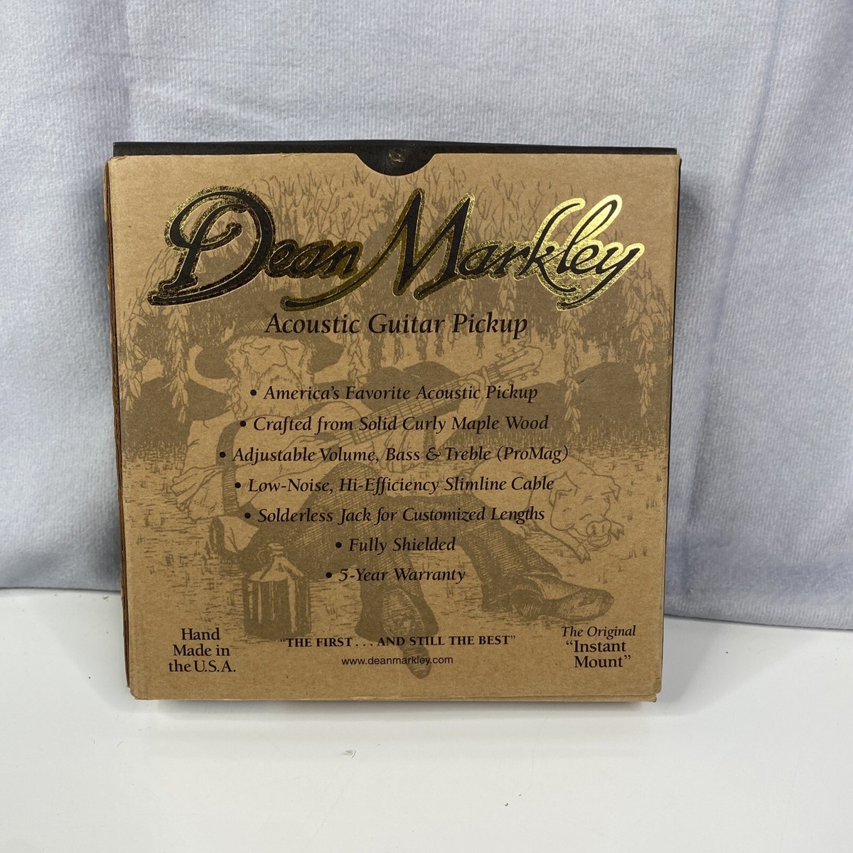 NEW Dean Markley Pro Mag GOLD Acoustic Guitar Pickup MADE IN USA