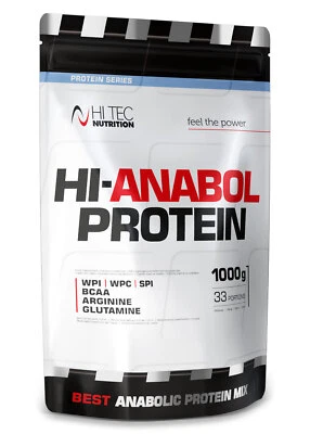 Hi Tec Nutrition- Hi Anabol Protein -1000g -Whey Isolat-Whey Konzentrat-SPI-BCAA