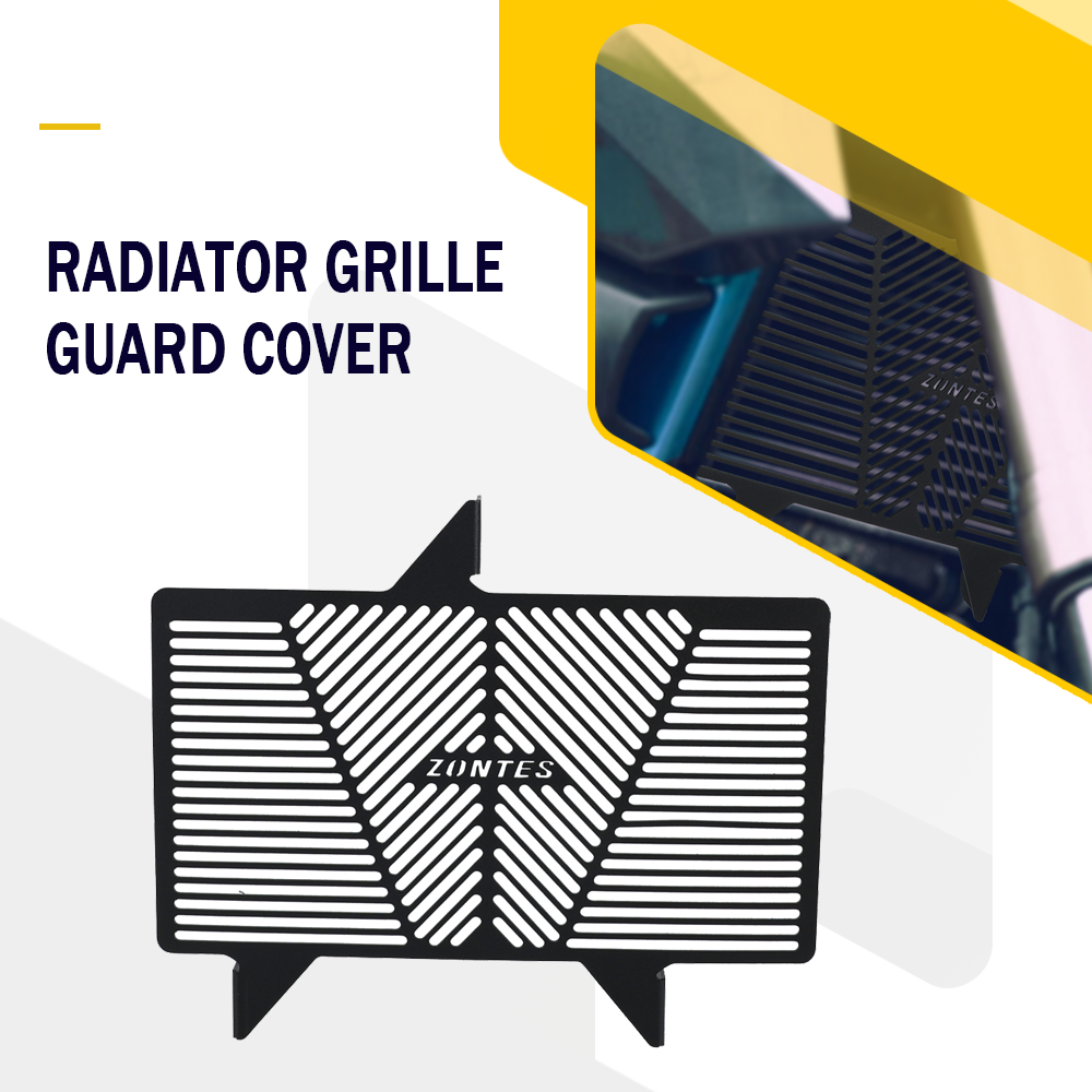Moto Alu Radiator Guard For Zontes KD150-U G1 U1 Z2 U-125 ZT125-U