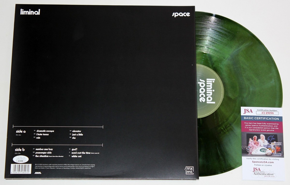 MXMTOON SIGNED LIMINAL SPACE LP VINYL RECORD ALBUM AUTOGRAPHED +