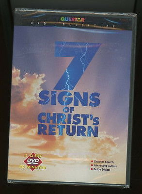 7 Signs of Christ's Return DVD 60 Minutes Chapter Search Interactive Menus B5B19