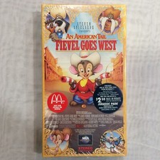 An American Tail, Fievel Goes West VHS 1992 Sealed, Watermark Steven Spielberg
