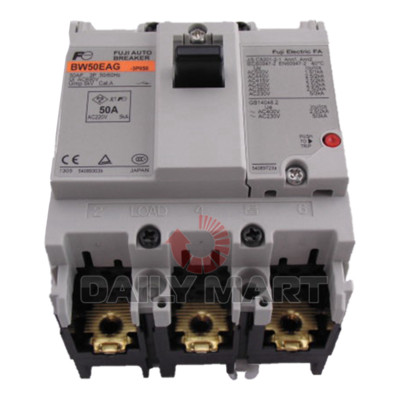 New In Box FUJI BW50EAG Circuit Breaker 3P 50A