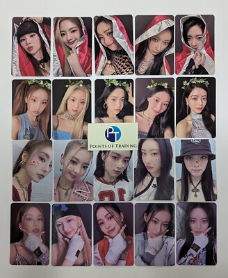 ITZY KILL MY DOUBT STANDARD ALBUM PHOTOCARD YEJI LIA RYUJIN CHAERYEONG YUNA