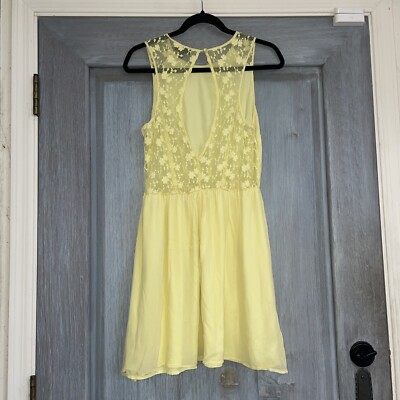 knee length dresses for ladies Tove Ruffled Backless Halterneck Maxi Dress in Lemon Yellow main image 1