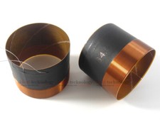 2PCS 64.5MM Audio Bass Speaker Voice Coil Subwoofer Woofer Sound