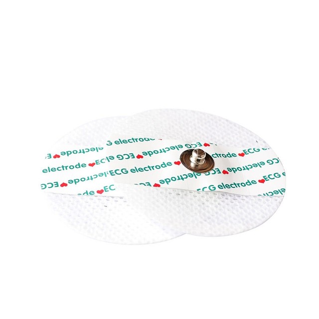50PCS Disposable Electrodes Pads ECG EKG for Portable Handheld Adult