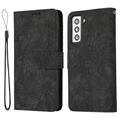 Flower Leather Wallet Phone Case for Huawei P30 P40 Y6P Y7P Honor 9S P Smart