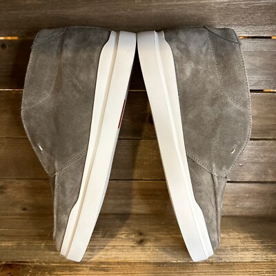 New NWOB Mens Boggi Gray Suede Leather Ankle Chukka Boots  display picture 2
