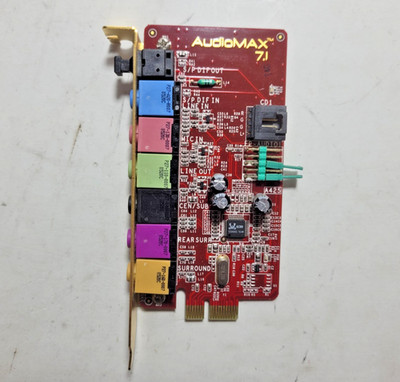 ABIT AUDIO MAX 7.1 PCIe SOUND CARD #0153