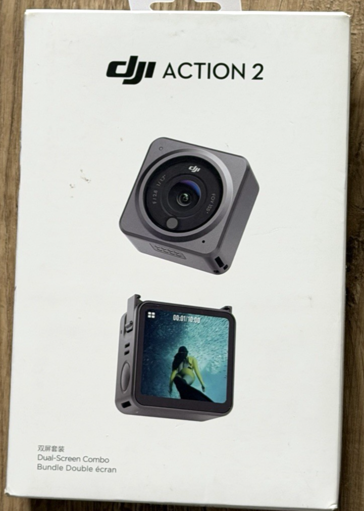 DJI Action 2 Dual-Screen Combo Action Camera for sale online | eBay