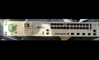 NOKIA 7210 SAS-MXP ROUTER SERVICE ACCESS SWITCH 22F2C4SFP + ETR ALCATEL  LUCENT