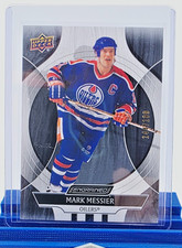 2024-25 Upper Deck Engrained Icons Mark Messier Base Ebony Parallel /199