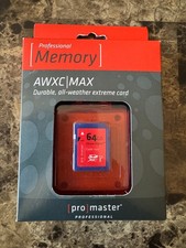 Promaster professional 64GB 1149 SD cards