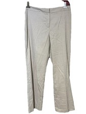 Jones New York Collection Woman's Stretch Career pants Beige Tan Size 12