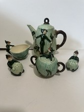 Vintage L. Batlin  Sons Jack  the Beanstalk Tea set