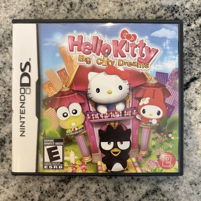 Hello Kitty Big City Dreams (Nintendo DS, 2008) CIB Complete Tested Works