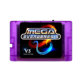 3000-in-1 Mega Genesis V3 Pro 4GB TF EDMD Game Card Sega MD/MS Console Games Lot