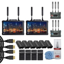 Hollyland Pyro 7 Dual Monitor Kit Pyro S 4K Wireless Video System