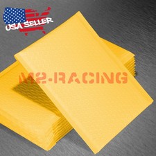 ANY SIZE Yellow Poly Bubble Kraft Padded Mailers Mailing Shipping Envelopes Bags