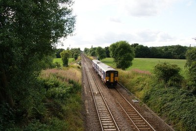 Foto A2 Zug Richtung New Mills Romiley Er steht gerade auf s c2010