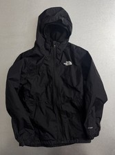 The North Face Boys Black Hyvent Hooded Full Zip Lined Jacket Sz XL 18-20