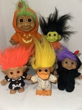 trolls dolls vintage Halloween lot