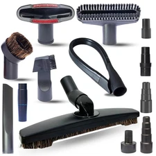 Universal Vacuum Attachments & Brushes Kit - Hardwood Floor Vacuum Brush Head...