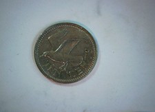 Barbados 1979 10 Cents Barbados 10 Cents (flying fish / coat of arms) Coin