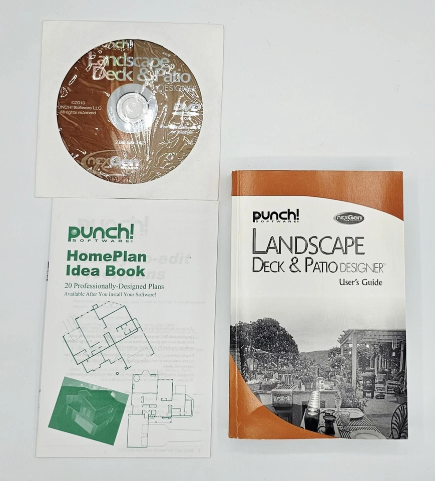 OPEN BOX PUNCH! Software Landscape Deck & Patio Designer Windows 7, XP, Vista - Image 3 of 4