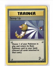 2000 Pokemon Base Set 2 Scoop Up Trainer Unlimited Rare #107/130 on eBay