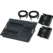 ADJ Stage Pak 1 Easy to Use 8ch Complete DMX Dimming Console