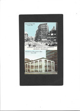 MICHIGAN PC "Corner of Michigan & Giswold Avenues, Detroit" UNUSED  No Writing