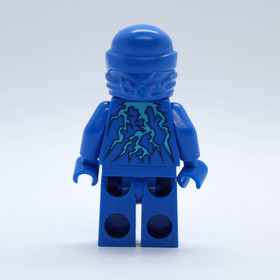 Lego Ninjago NRG Jay Minifigure Unprinted Headgear Blue Lightning Ninja 9570