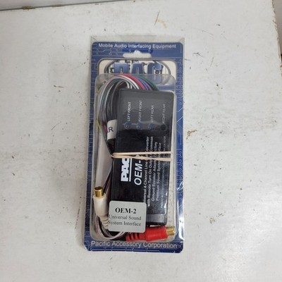 PAC OEM-2 Factory Sound System Interface Universal 4 Channel Line Out/Amp 