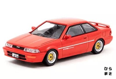 1/64 Scale Diecast Miniature Car Corolla Levin AE92 Red Street Racer