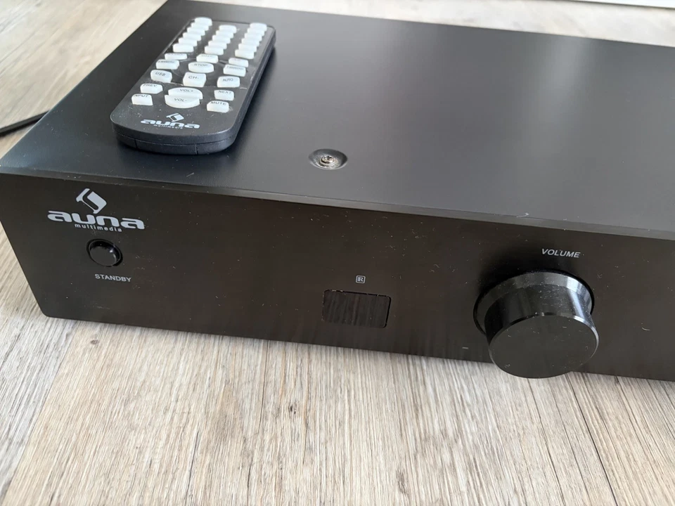 Hifi Verstärker Stereo Verstärker Hifi Endstufe schwarz Bluetooth 600W Cinch - Bild 3 von 4